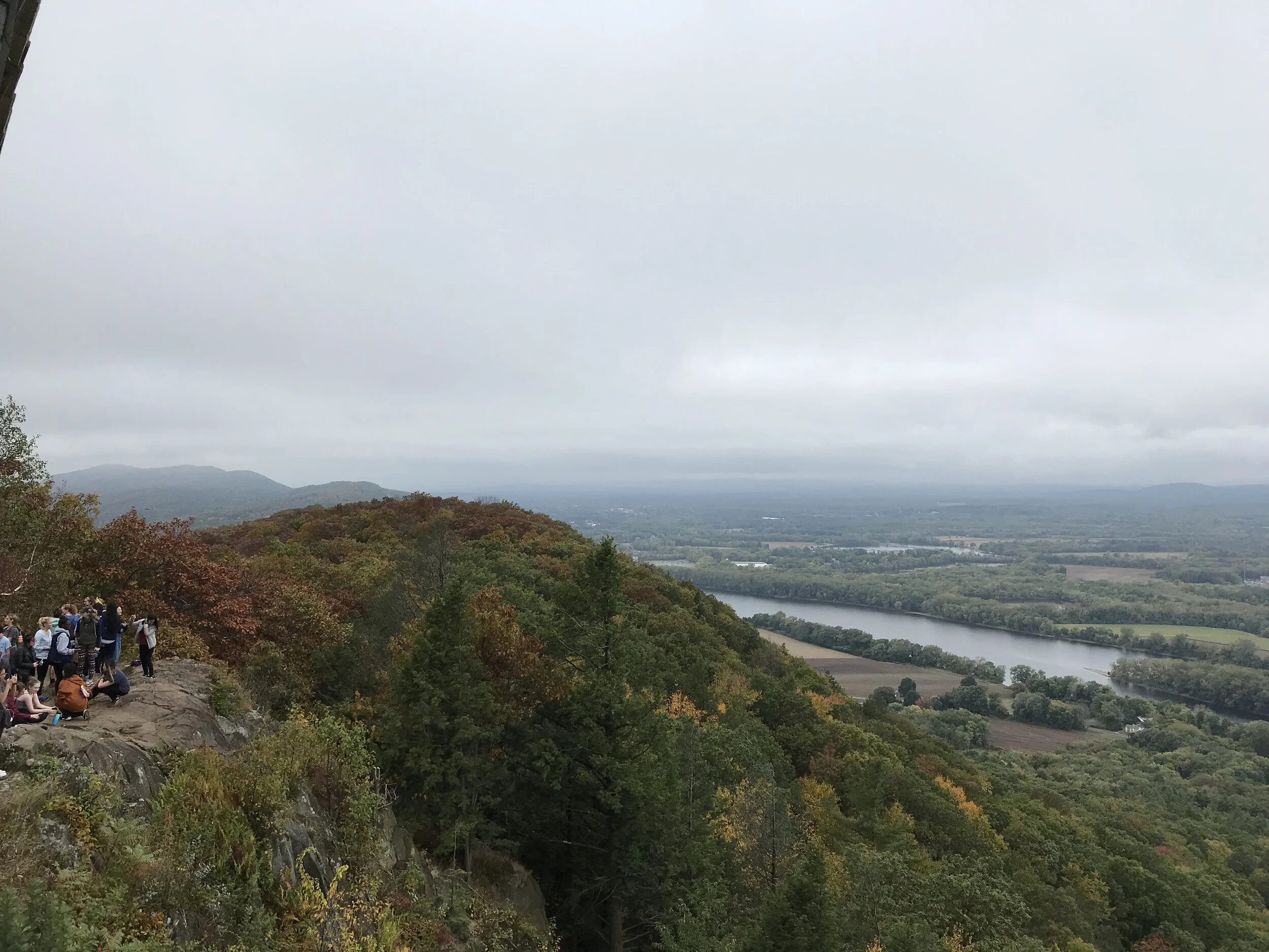 Caption: View from Mt. Skinner summit house on a Mountain Day, a year prior. Photo by Flannery Langton ‘22