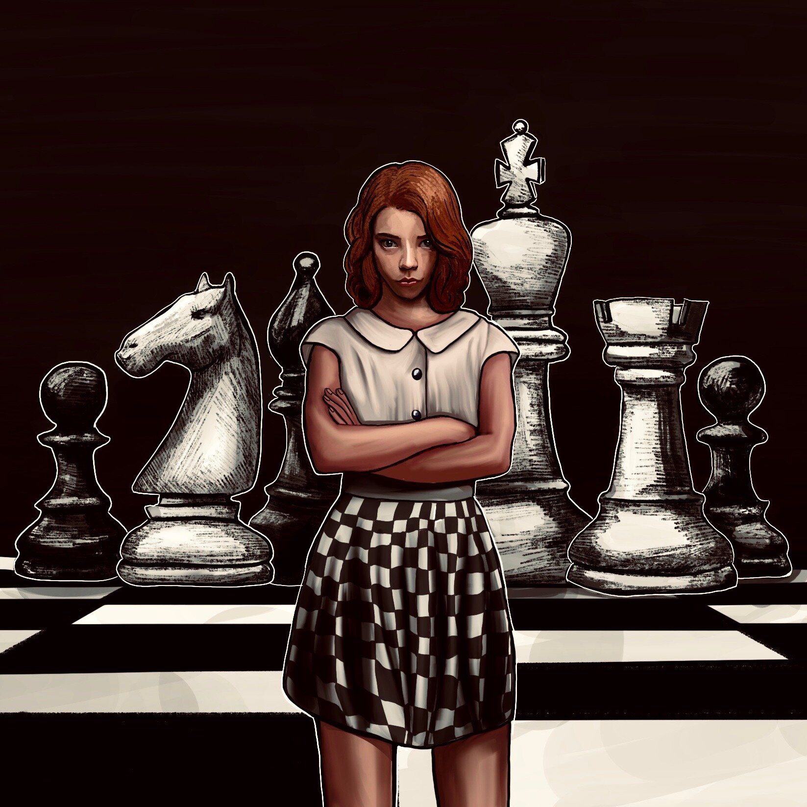 the Queen's Gambit' Brings Glamor and Tension To Cold War Chess — Mount  Holyoke News