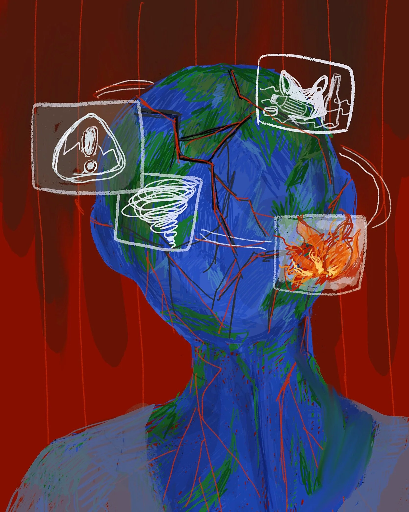 Climate change impacts well-being through psychological trauma