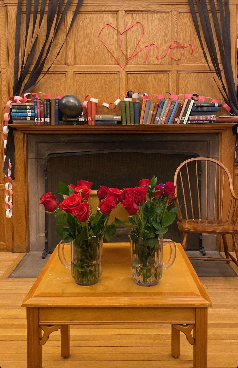 MHC English department celebrates Valentine's Day with open mic event