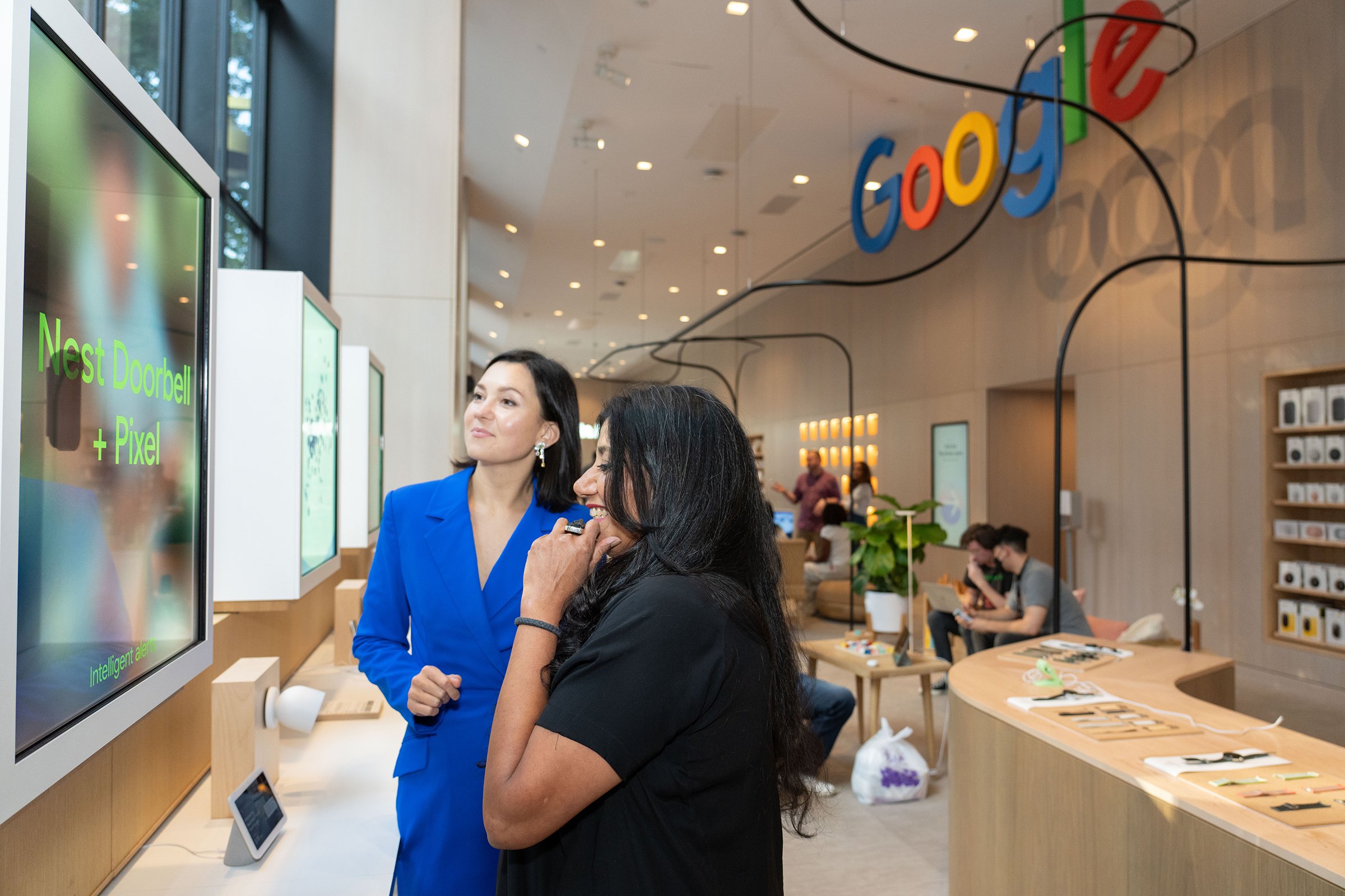 FEATURES_ Madame Architect Presents Julia Gamolina (left) and Suchi Reddy (right) at the Google Store_Courtesy of Robert Jones.jpg