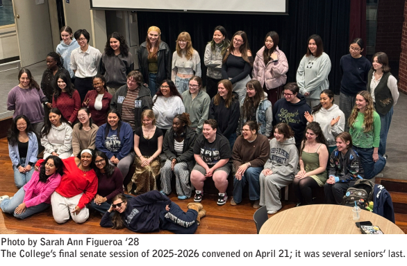 Final senate of the 2025-2026 academic year holds budget vote