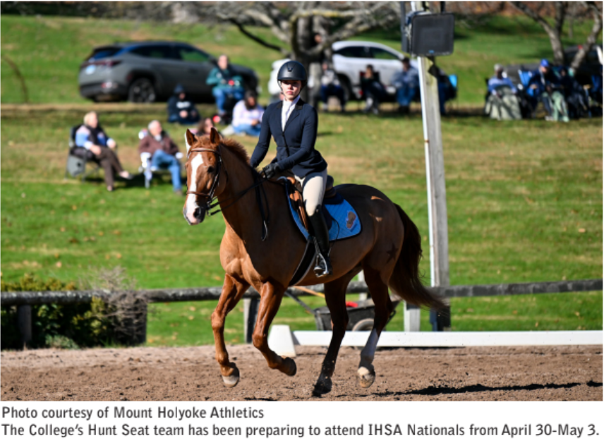 Mount Holyoke Hunt Seat to attend IHSA Nationals in North Carolina
