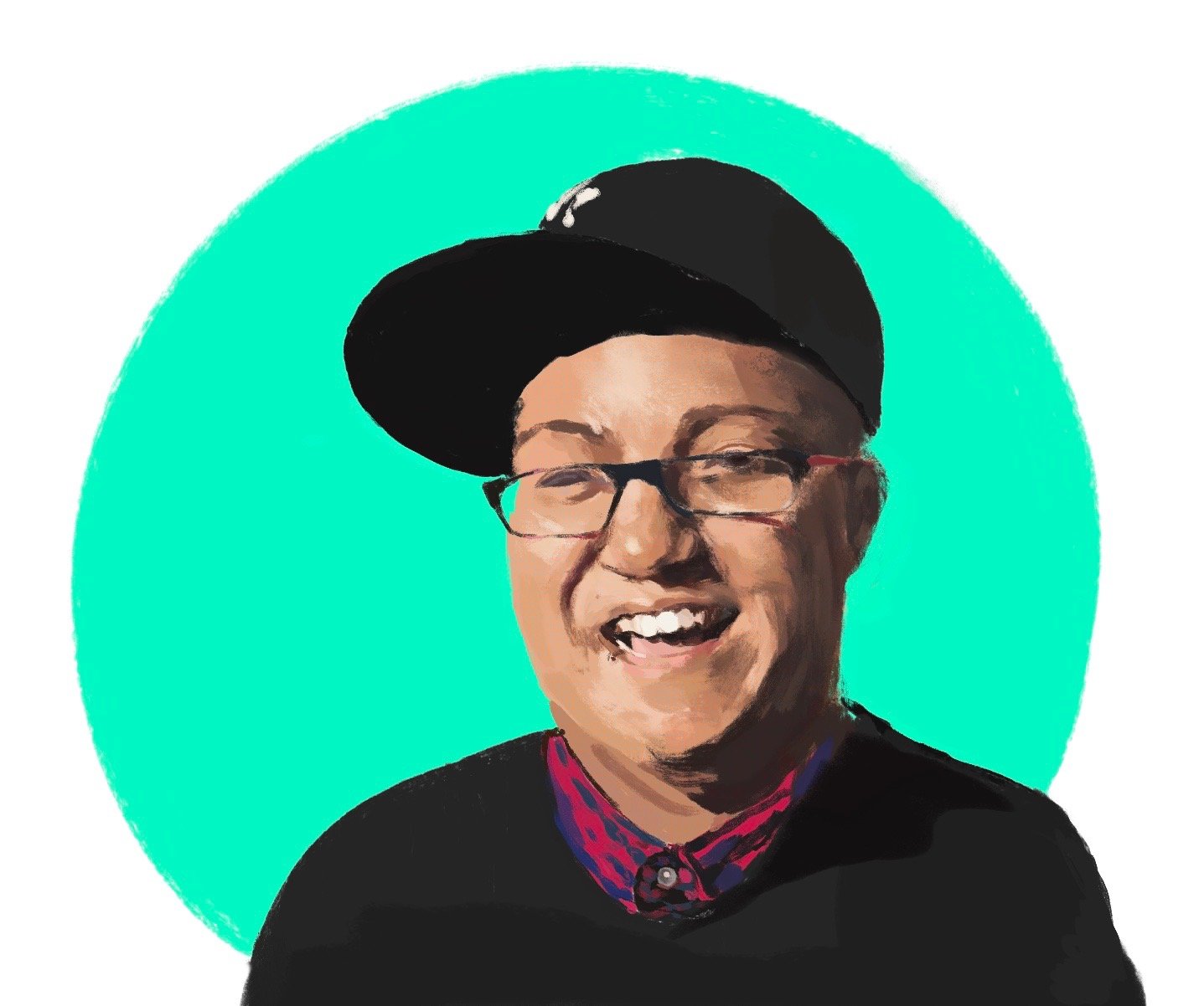 BOOKS - Portrait of Gabby Rivera by Isabelle Peterson '28.jpeg