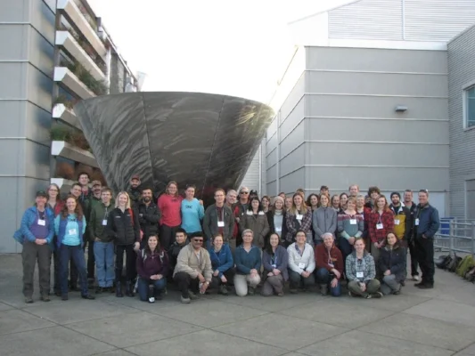 Attendees at the NW PARC Training Course: Standard & Novel Amphibian Inventory & Monitoring Techniques, February 13, 2018.Photo by Katy Weil