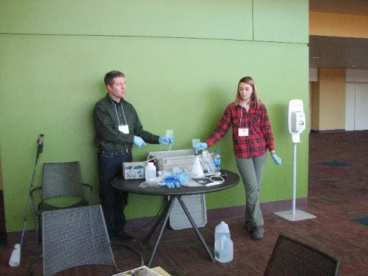 eDNA demonstration.