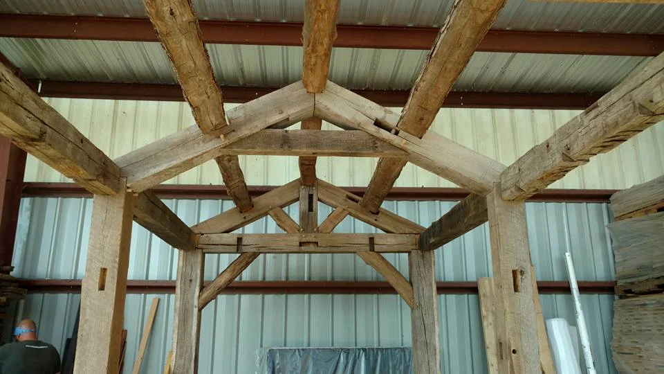 Really cool look at the inside frame work of one of our tiny home designs.