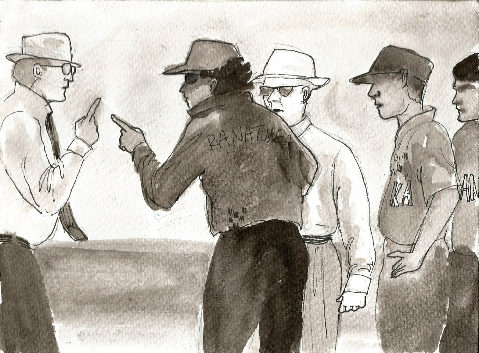 Ross Emerson vs Sri Lanka 