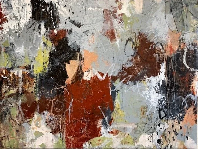 "Upside Down" Artist Mary Ellen Andrews