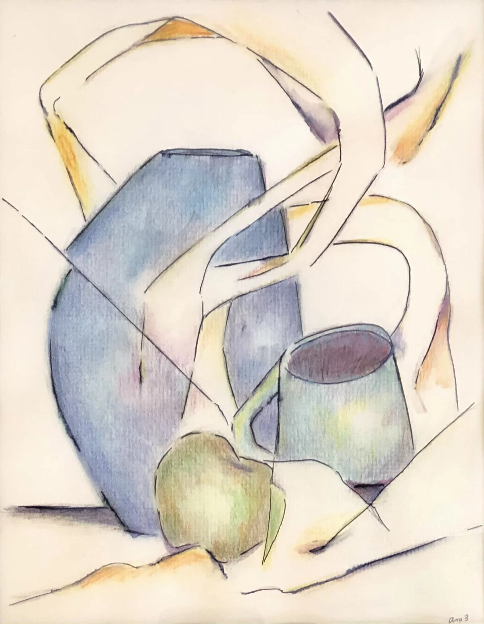 Anita Martino Still Life with Green Apple.jpg