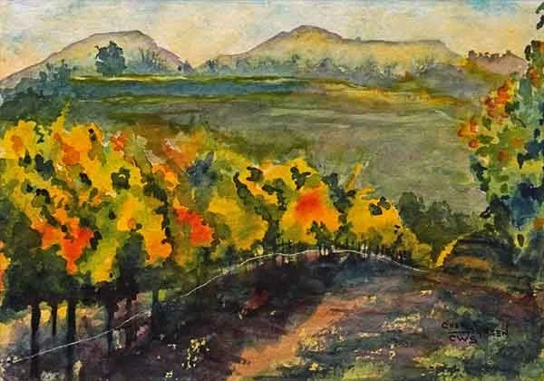 Autumn in the Vineyard