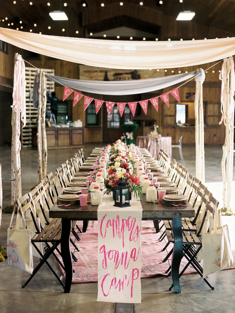 ashleynicoleevents.com | Denver Colorado Event and Party Planning | Ashley Nicole Events | Camping Birthday Party Ideas