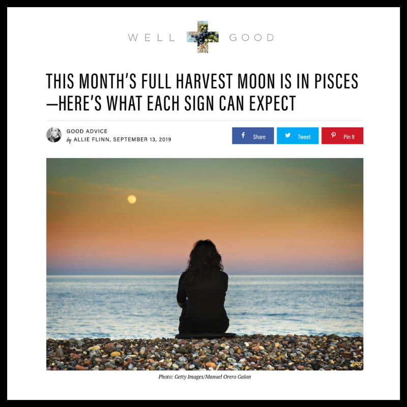 This Month's Full Harvest Moon is in Pisces- Here's What Each Sign can Expect (Copy)