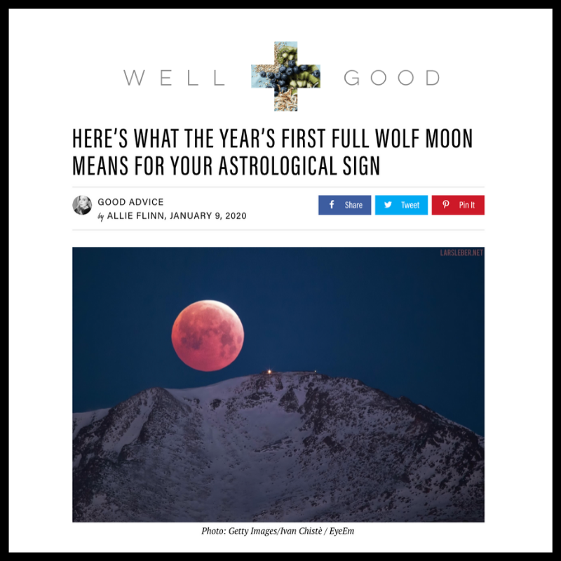 HERE’S WHAT THE YEAR’S FIRST FULL WOLF MOON MEANS FOR YOUR ASTROLOGICAL SIGN (Copy)