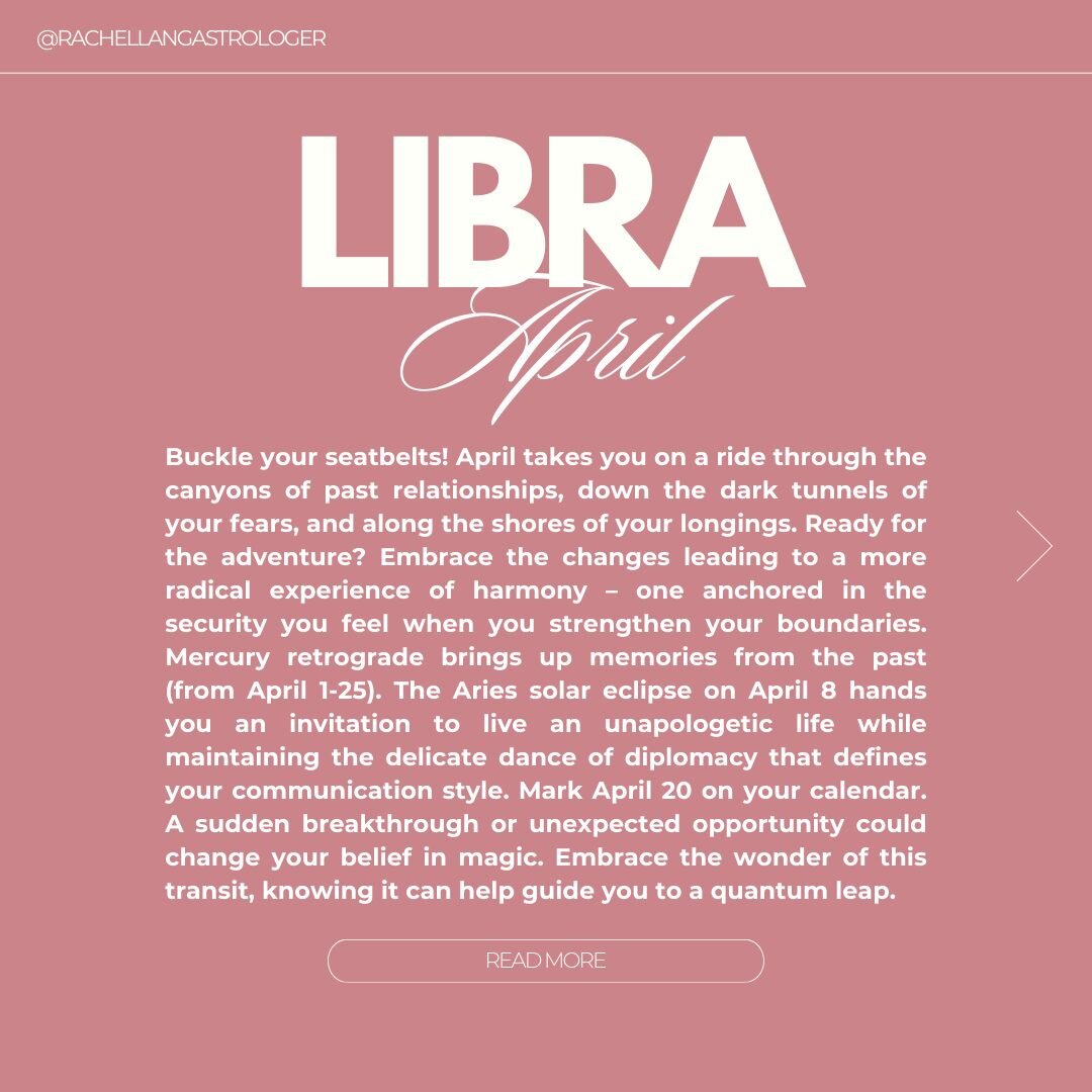 Welcome to the most eventful month (astrologically speaking) of 2024. It&rsquo;s a month of expansive realizations and breakthroughs. Are you ready for it? Surrender to the possibilities. 

On April 1, Mercury stations retrograde at 27˚13&rsquo; Arie