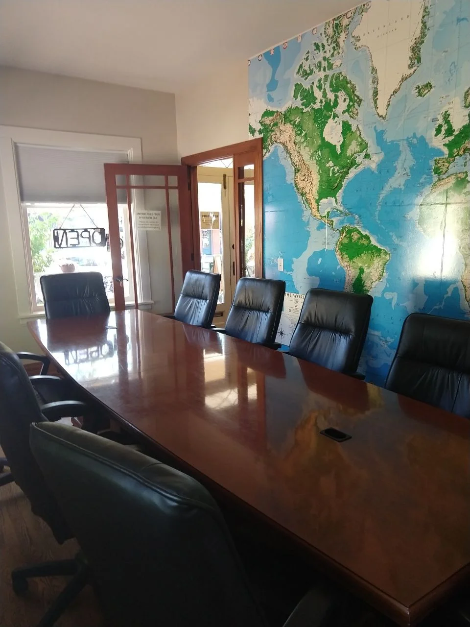 The Conference Room at Global Goods & Coffee