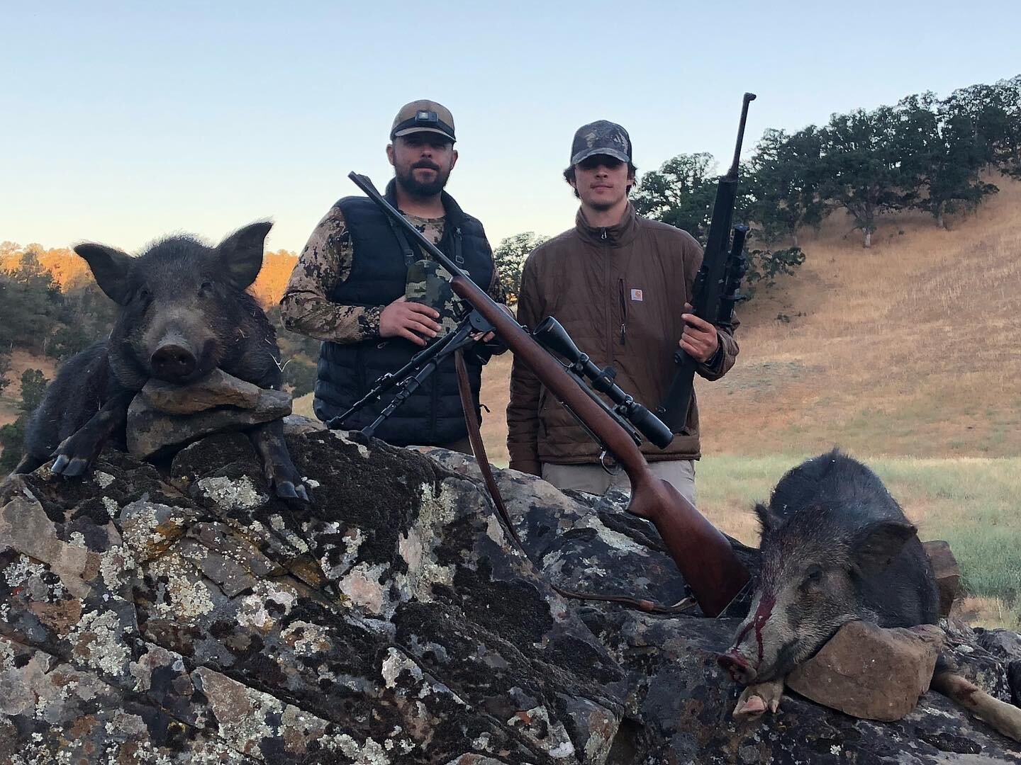 Yesterday we headed up to to the ranch to do a little work. We went through and reposted the ranch since deer season is just around the corner! Casey and Anthony built a new skinning rack that turned out absolutely amazing and we wanted to get it put