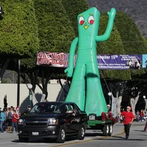Christmas Parade - Gumby 