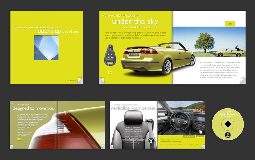 Saab 93 Convertible EBrochure