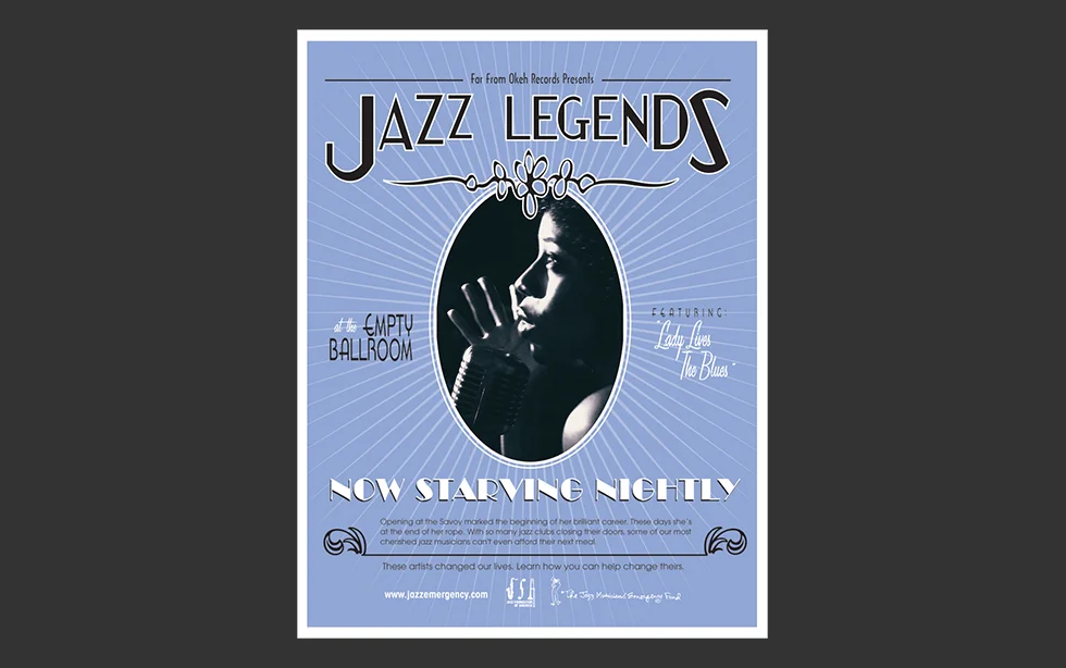 Jazz Musicians Emergency Fund Posters