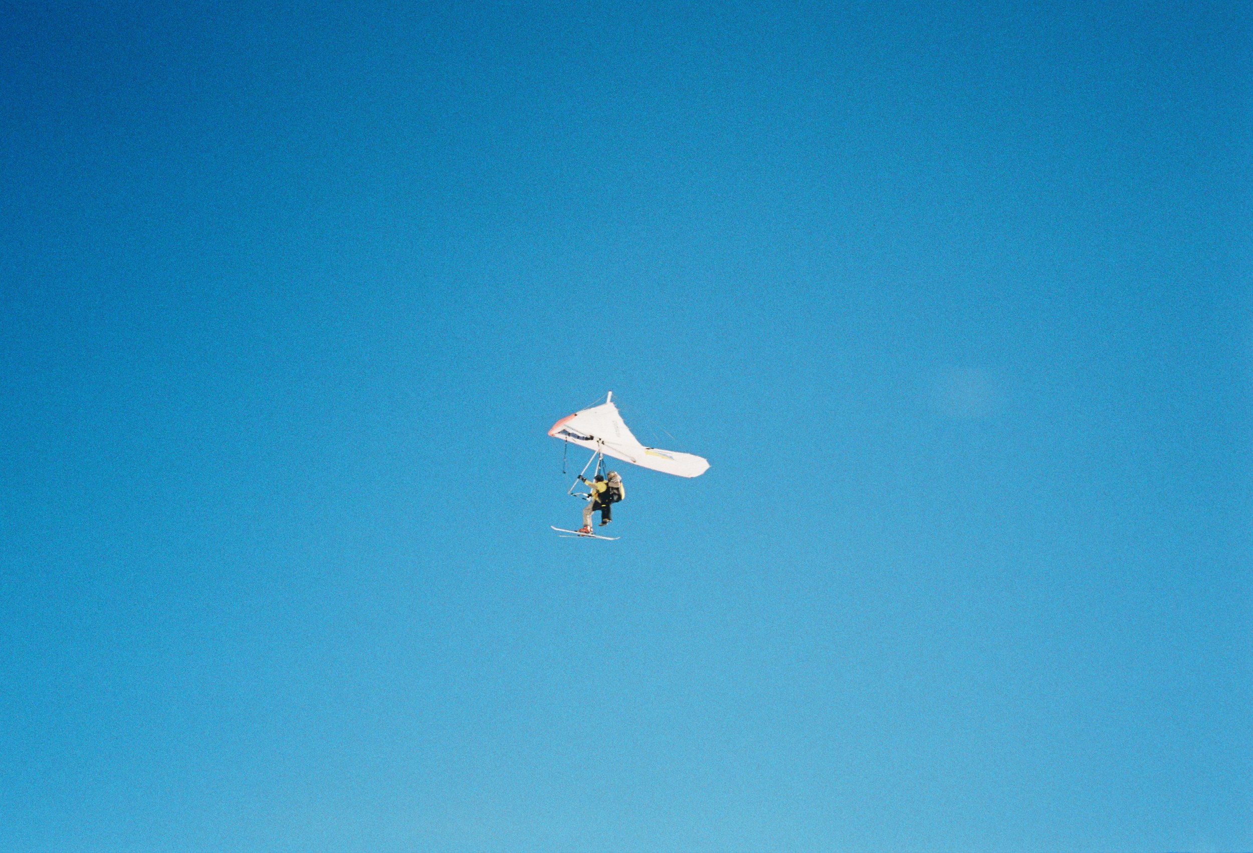 Hang glider above the lake, St. Moritz.JPG