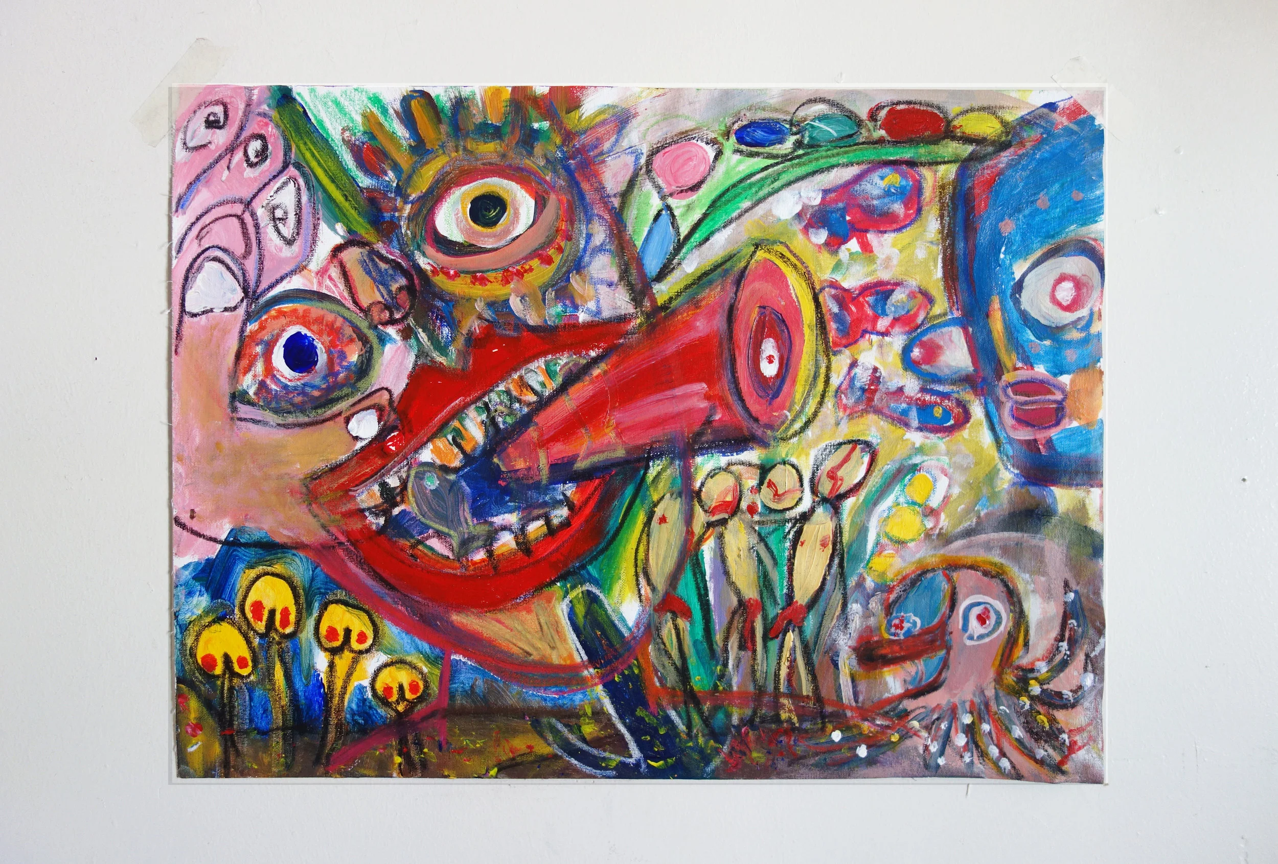 " OPEN SESAME " 24 × 18 in 2014