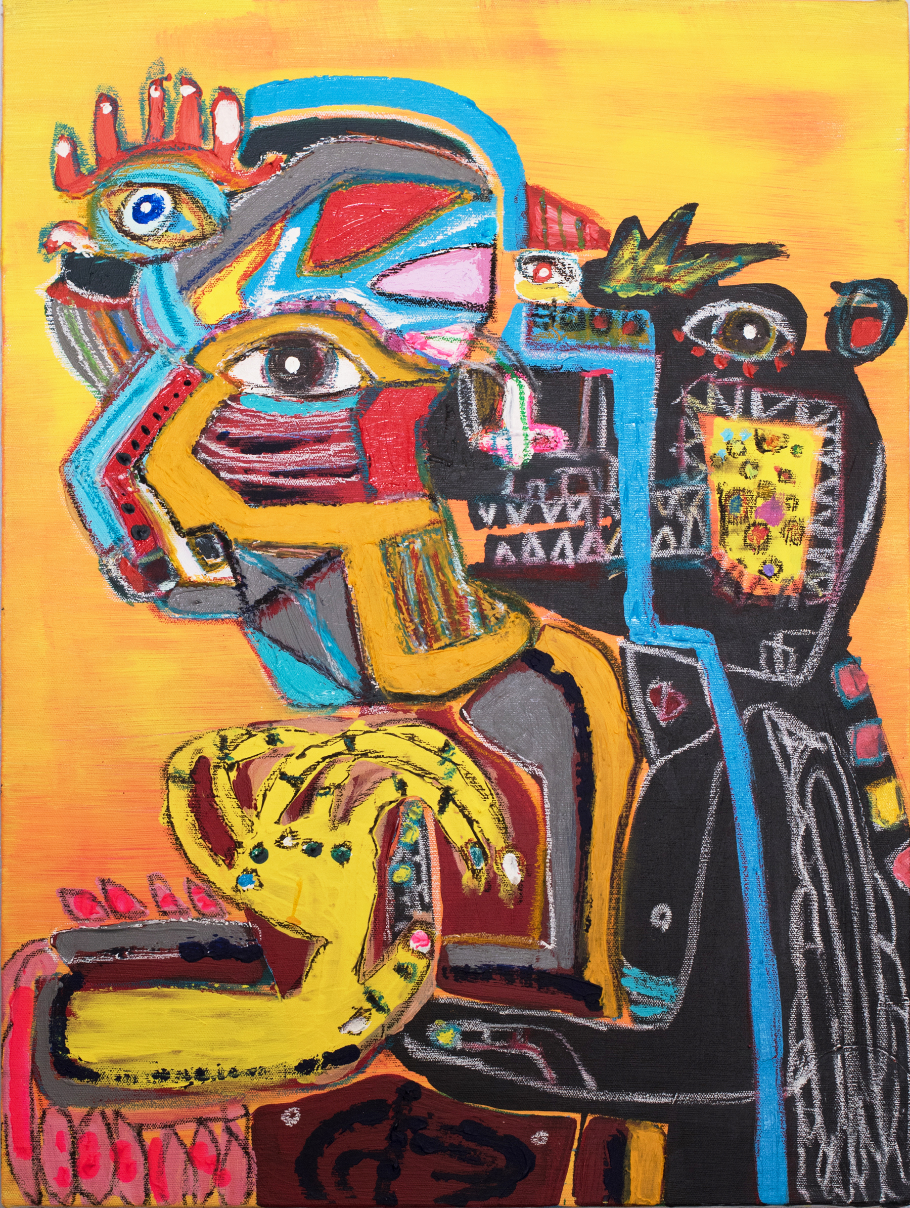    " community "    18 × 24 in  2015 