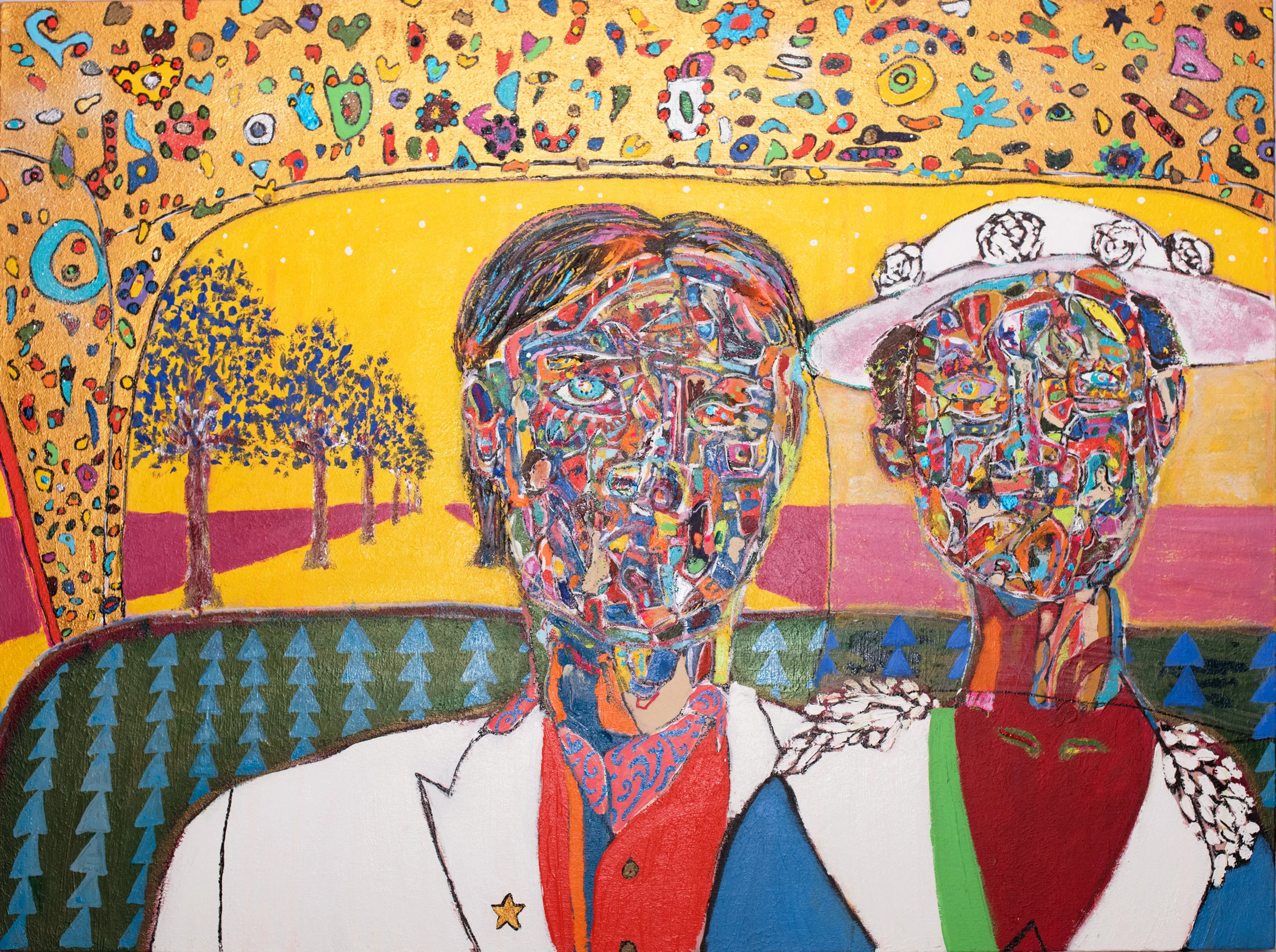 " Wedding Day " 48 × 36 in 2018