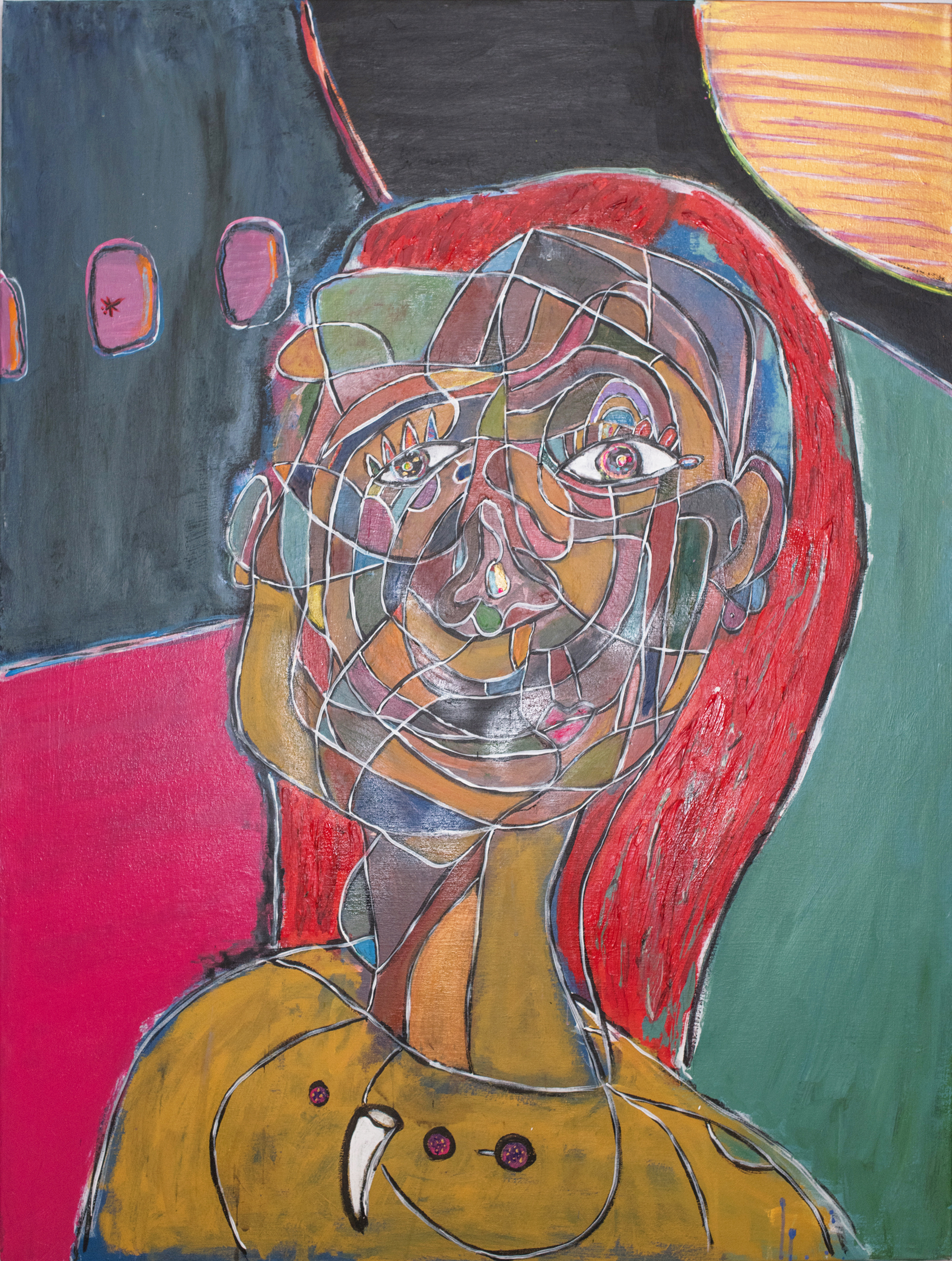    " self-portrait, Akkeshi "    36 × 48 in  2017 