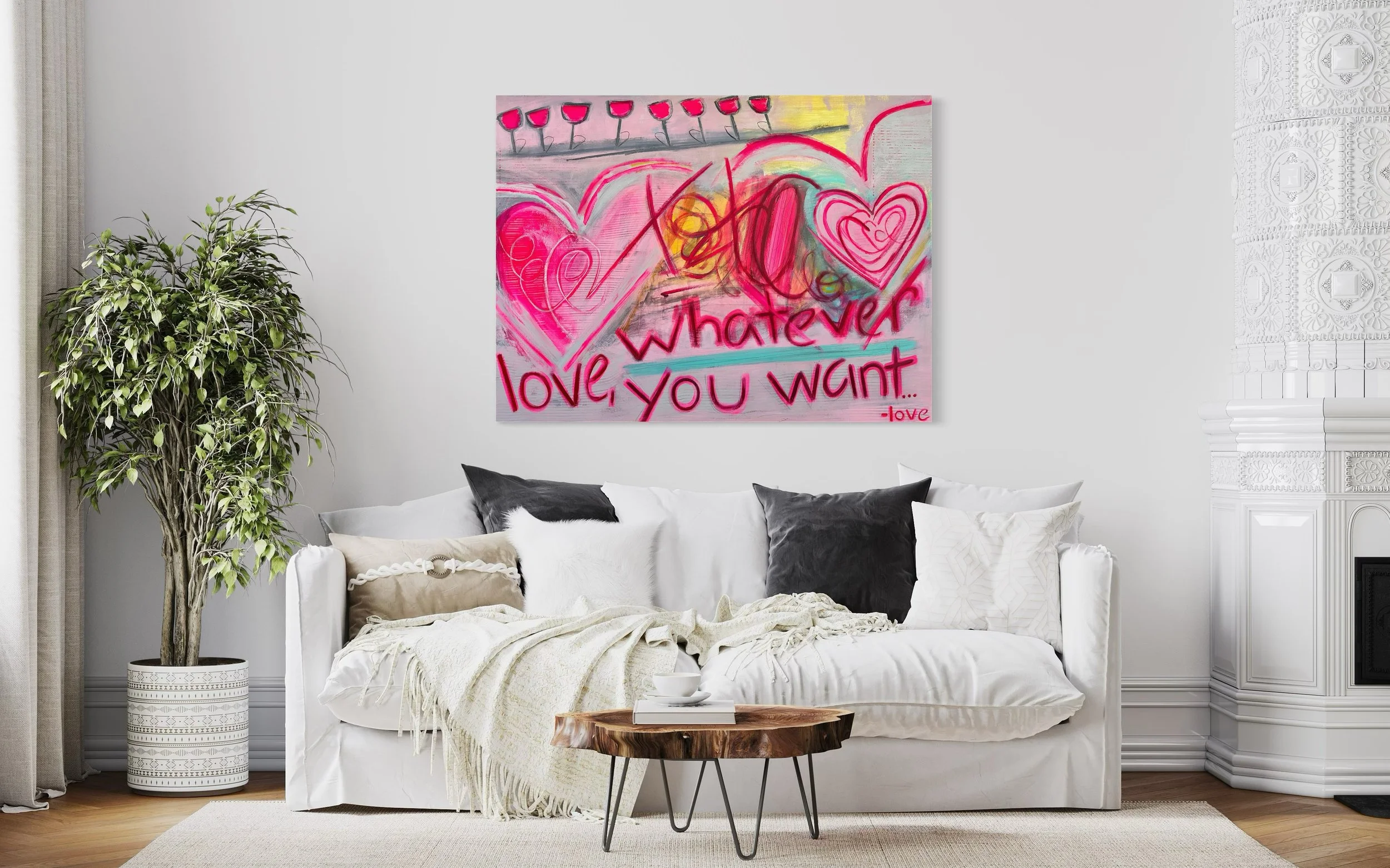 When Hearts Open | 36x48