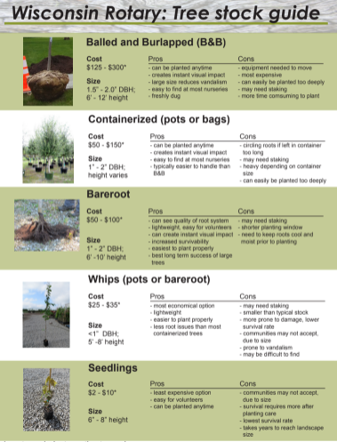Planting Trees Content — Lake Michigan Stakeholders