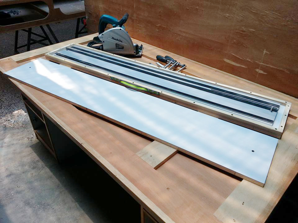 Track saw guide rail case - Khalid