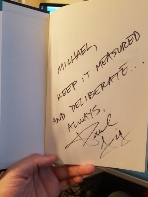 Better Business Speech book signed by Paul Geiger