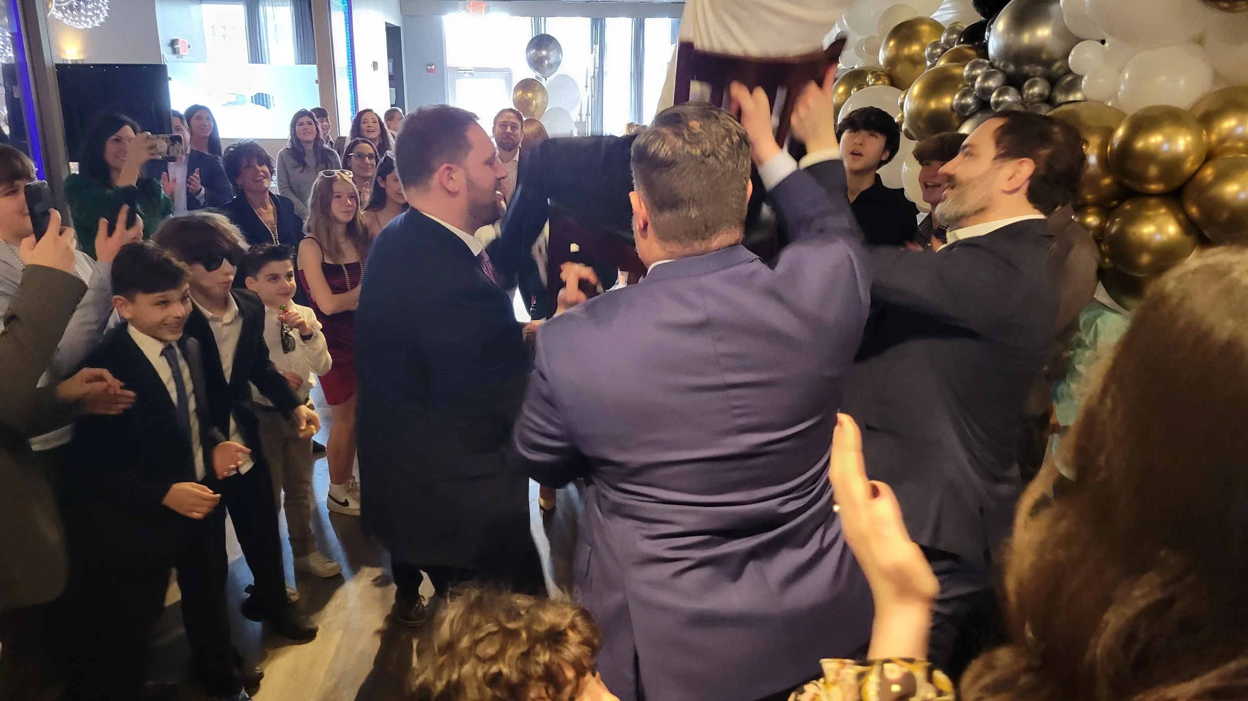 DJ Demby at a Bar Mitzvah in New Jersey