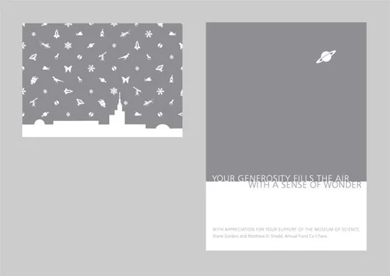 Museum of Science. Fundraiser-postcard