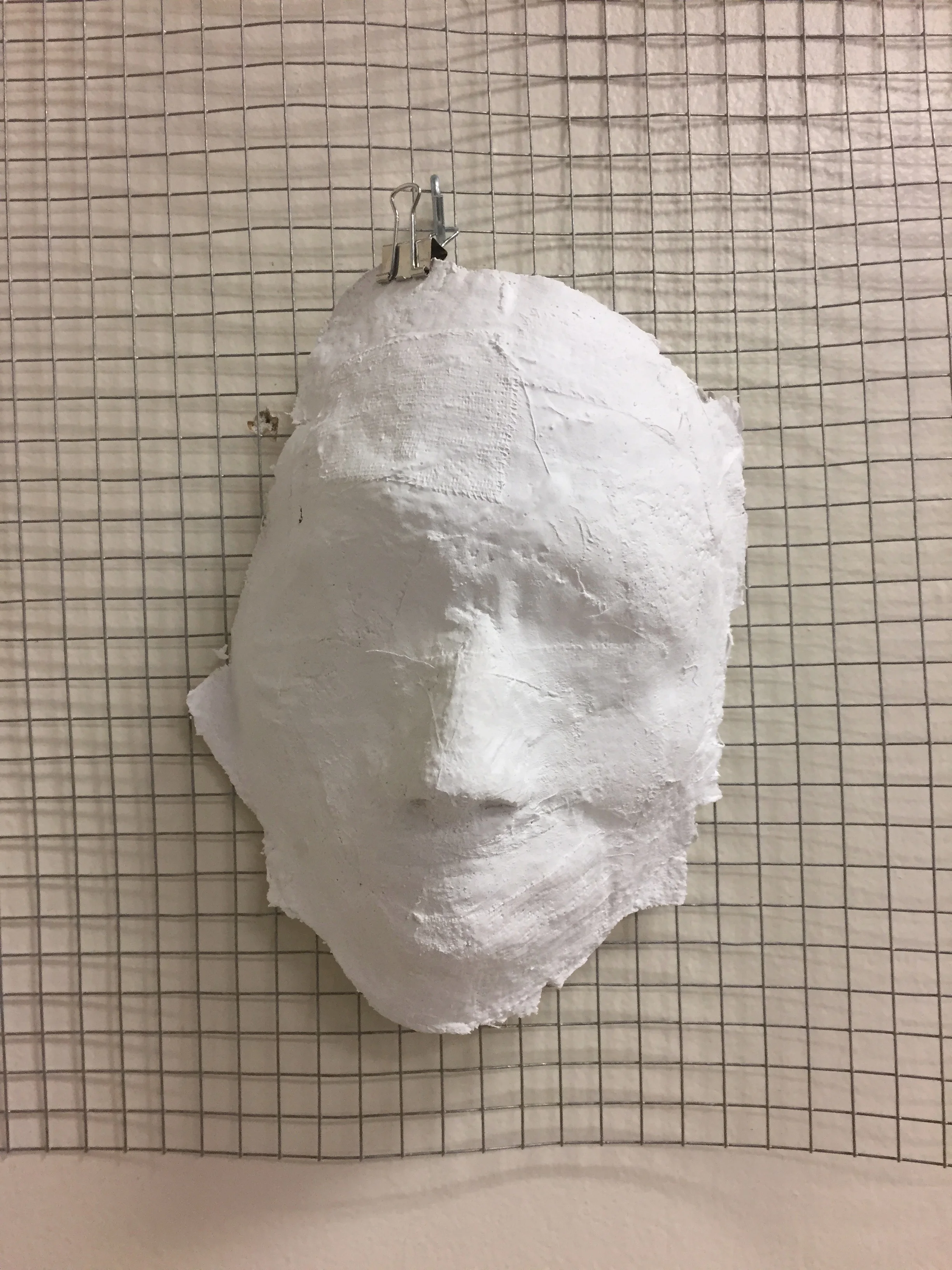 Mask drying, detail