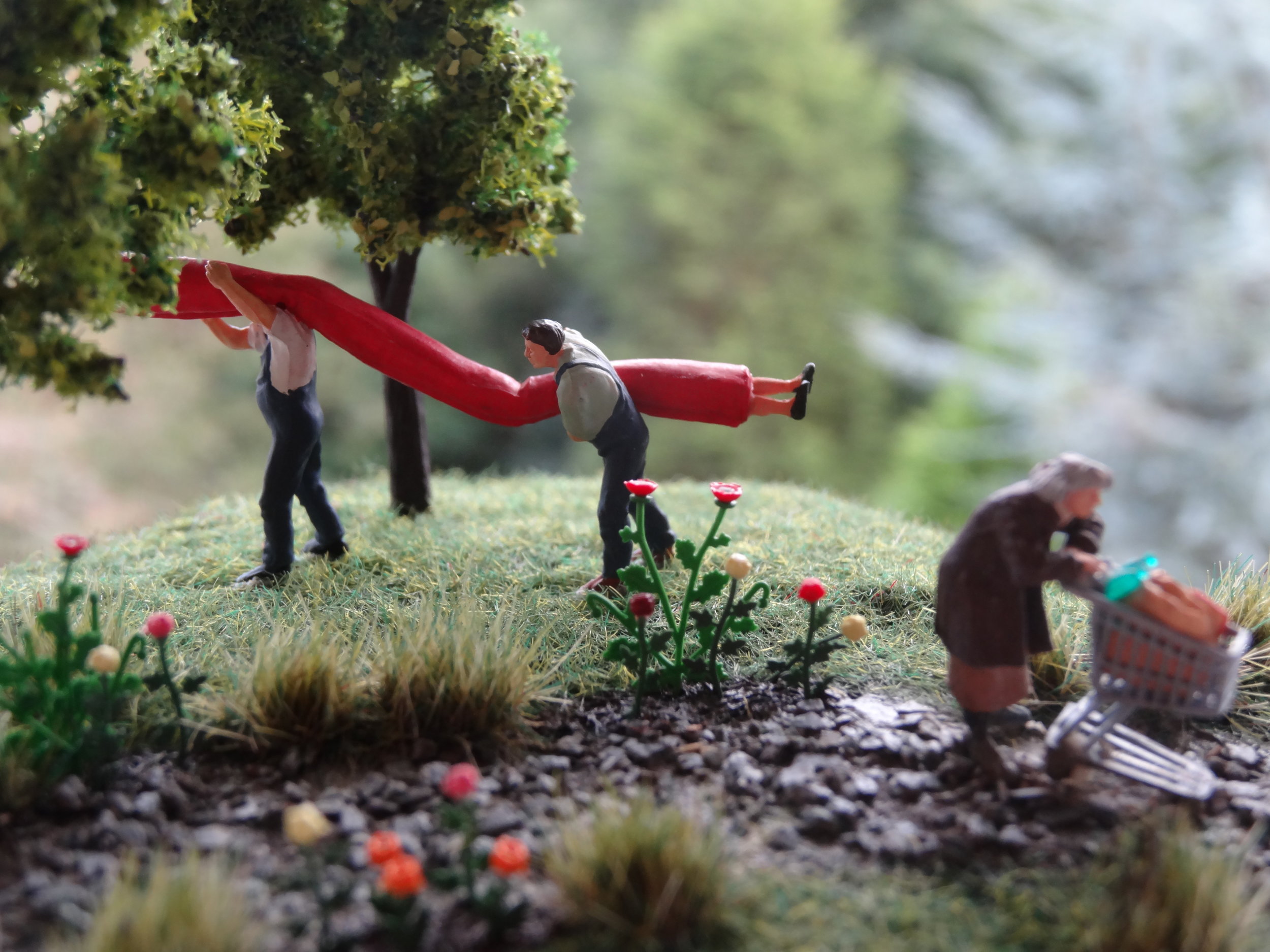 Close up of 'Oblivious'