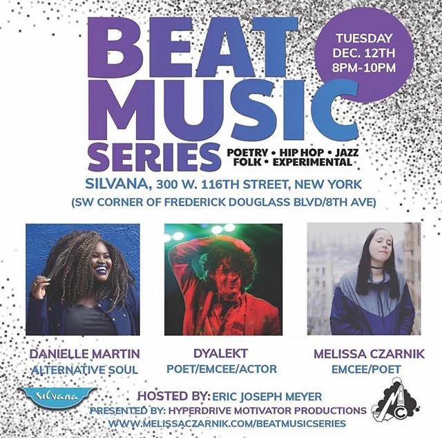 So excited to be performing @silvanaharlem for the @beatmusicseries. It's going to be a great show with some amazing performers. Hope to see you guys there✨✨