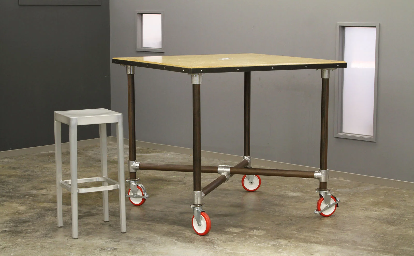 McCray & Co. - COLAB - Stool + Custom Table