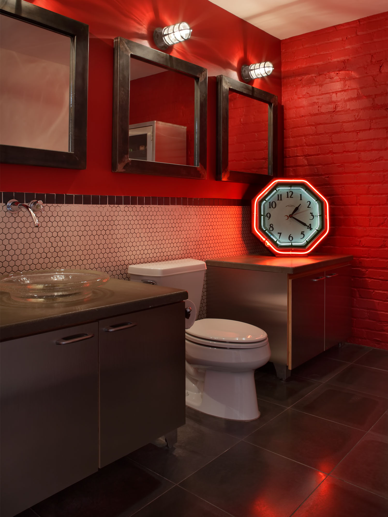 McCray & Co. - Eclectic Electric - Restroom Detail