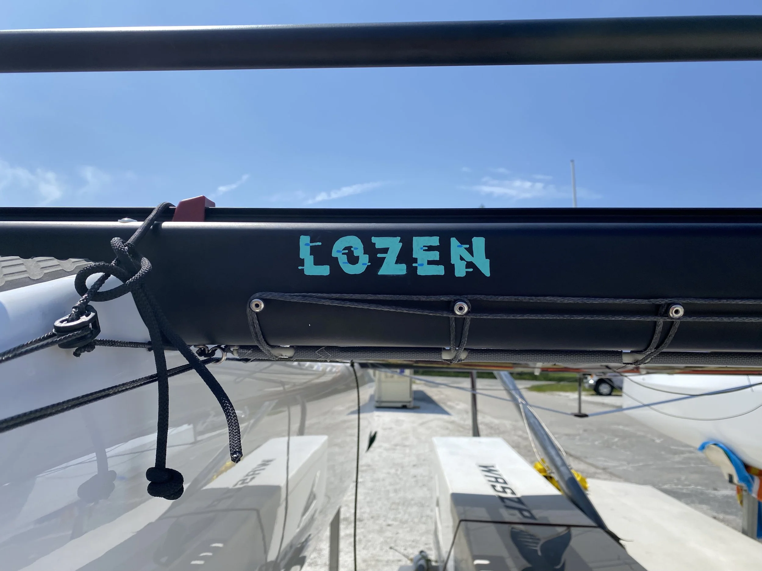 Meet our new racing boat, Lozen!