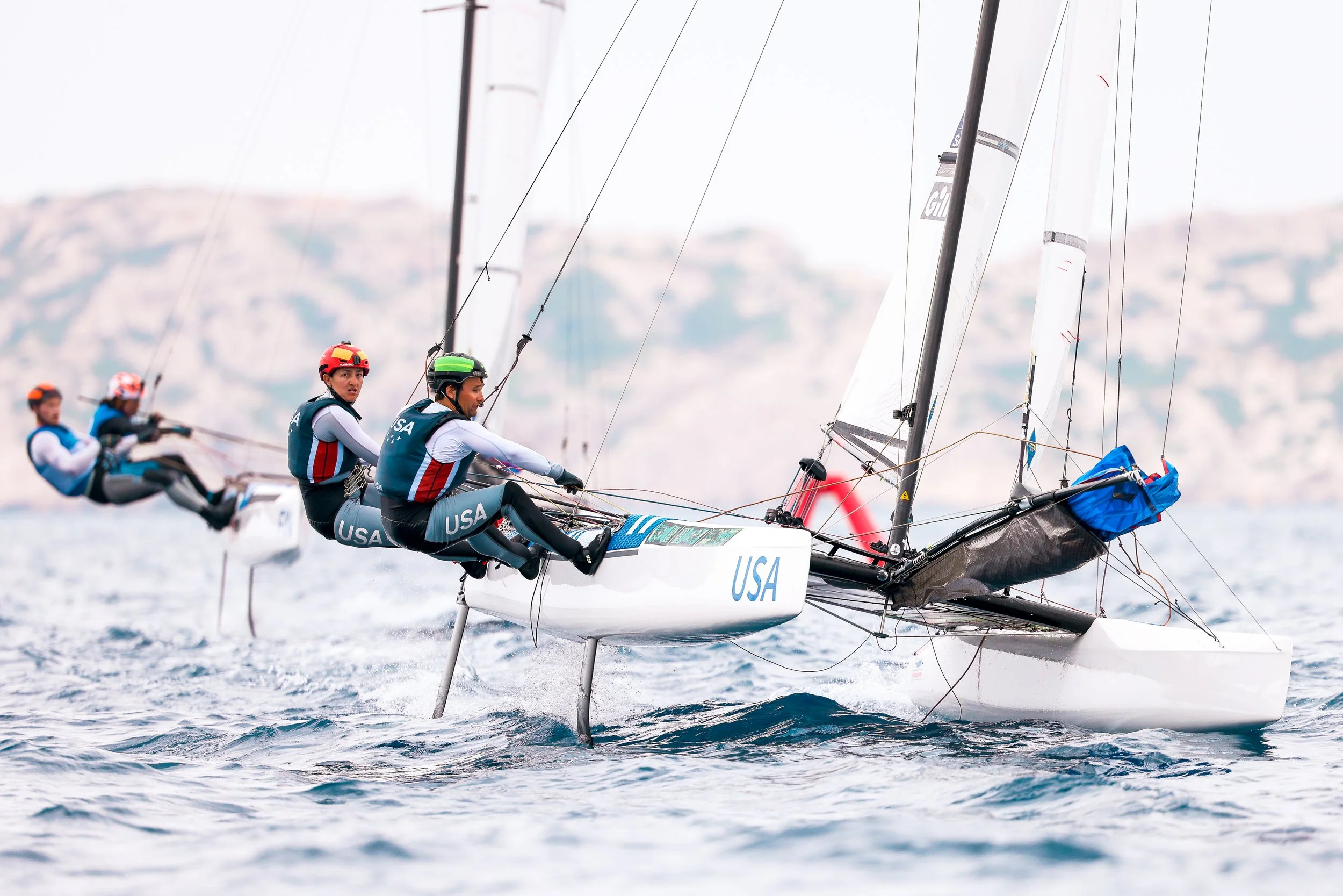 Medal Race at the Olympic Test Event 