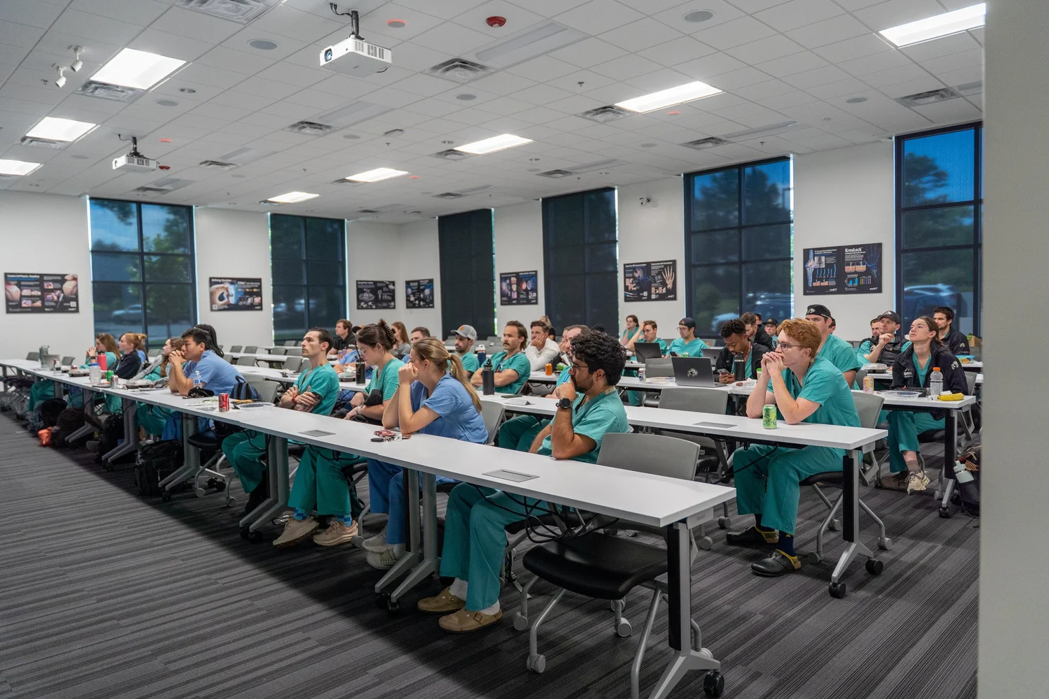 Orthopedic education session at a University of Colorado lab
