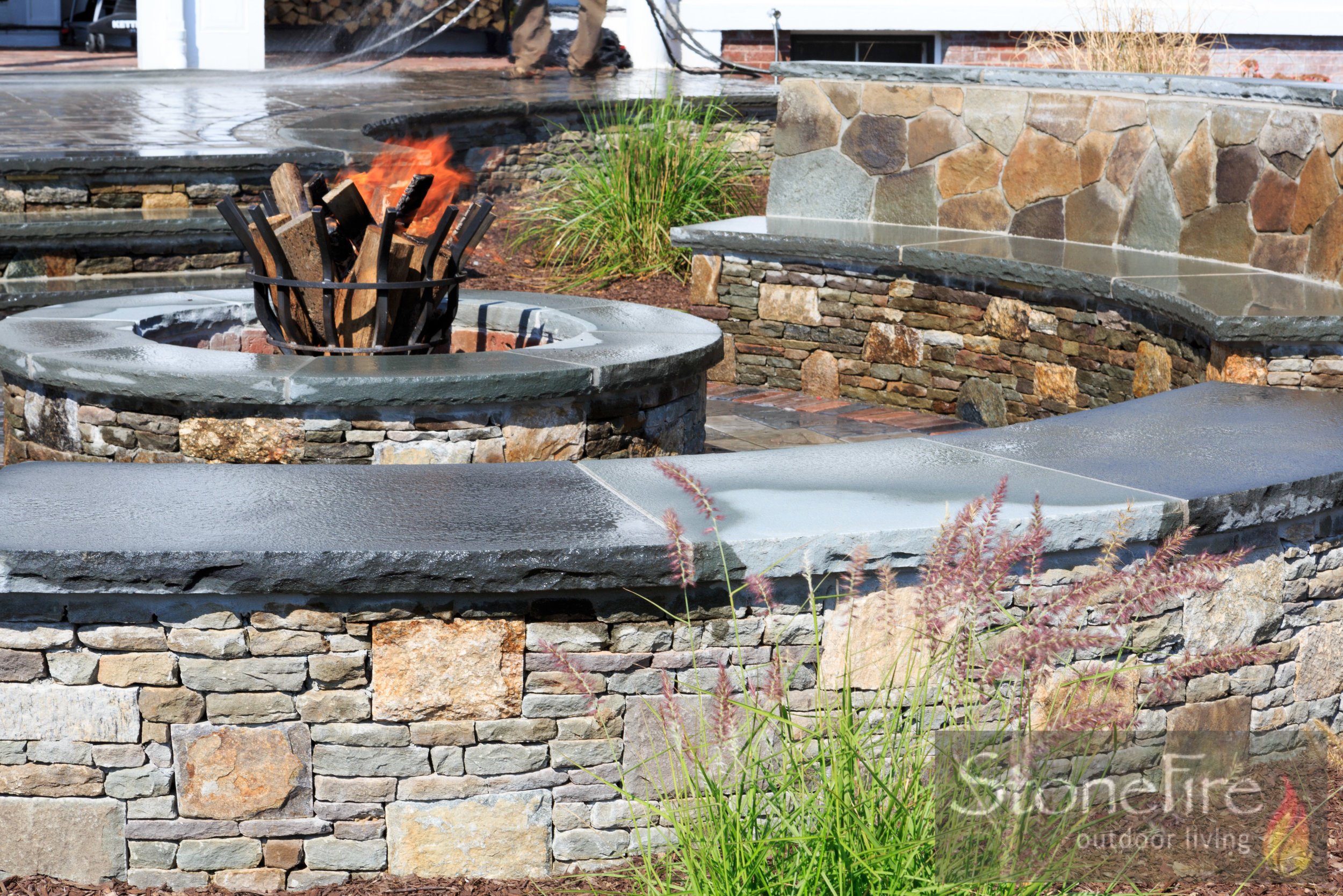 Patio and firepit in Southborough MA- StoneFire.jpeg