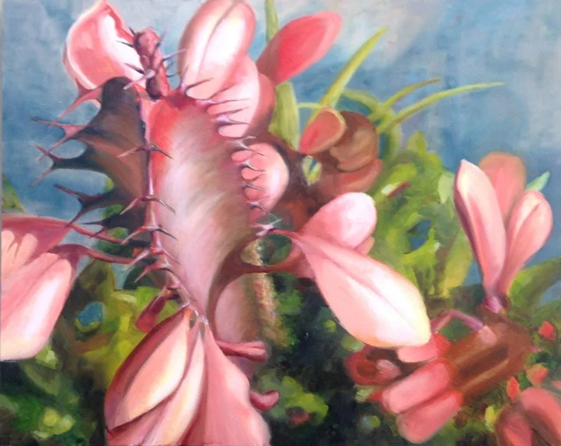 Pink - 16x20 - Oil on panel - SOLD