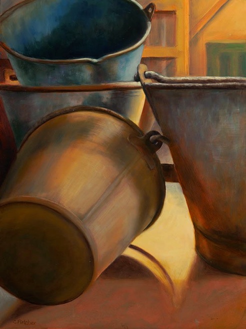 In The Barn II - 16x20 - SOLD