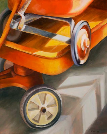 Want a Ride? - 16x20 - Oil on Panel - $950.00