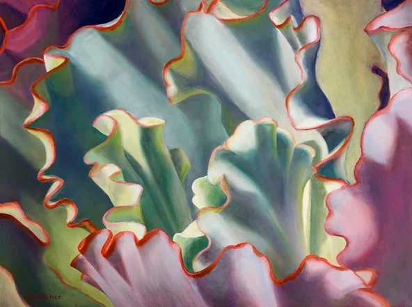 Echeveria III - 12x16 - Oil on Panel - SOLD