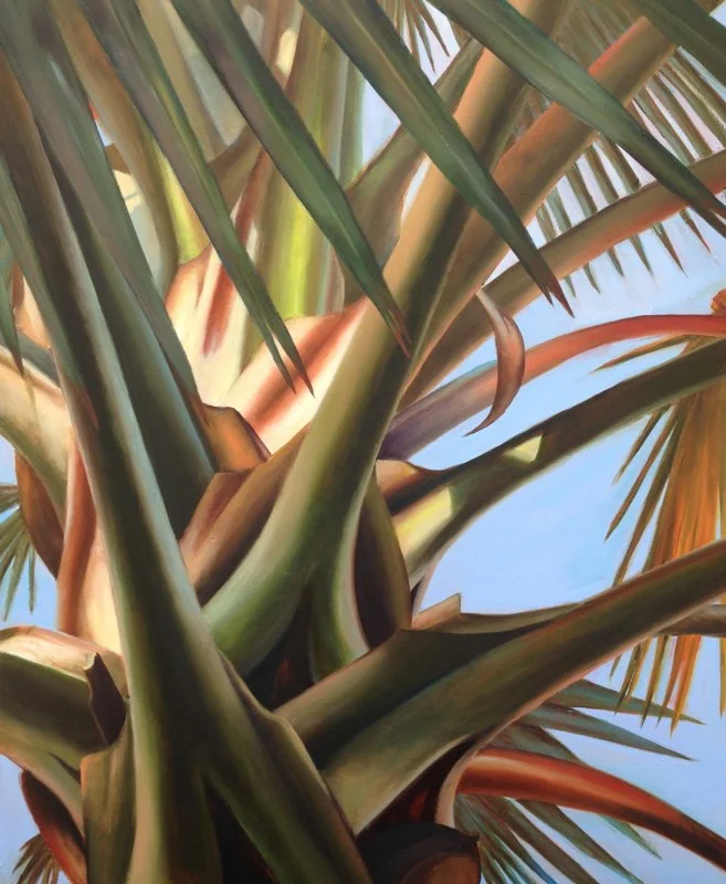 Dawn Palm - 20x24 - Oil on Panel - SOLD