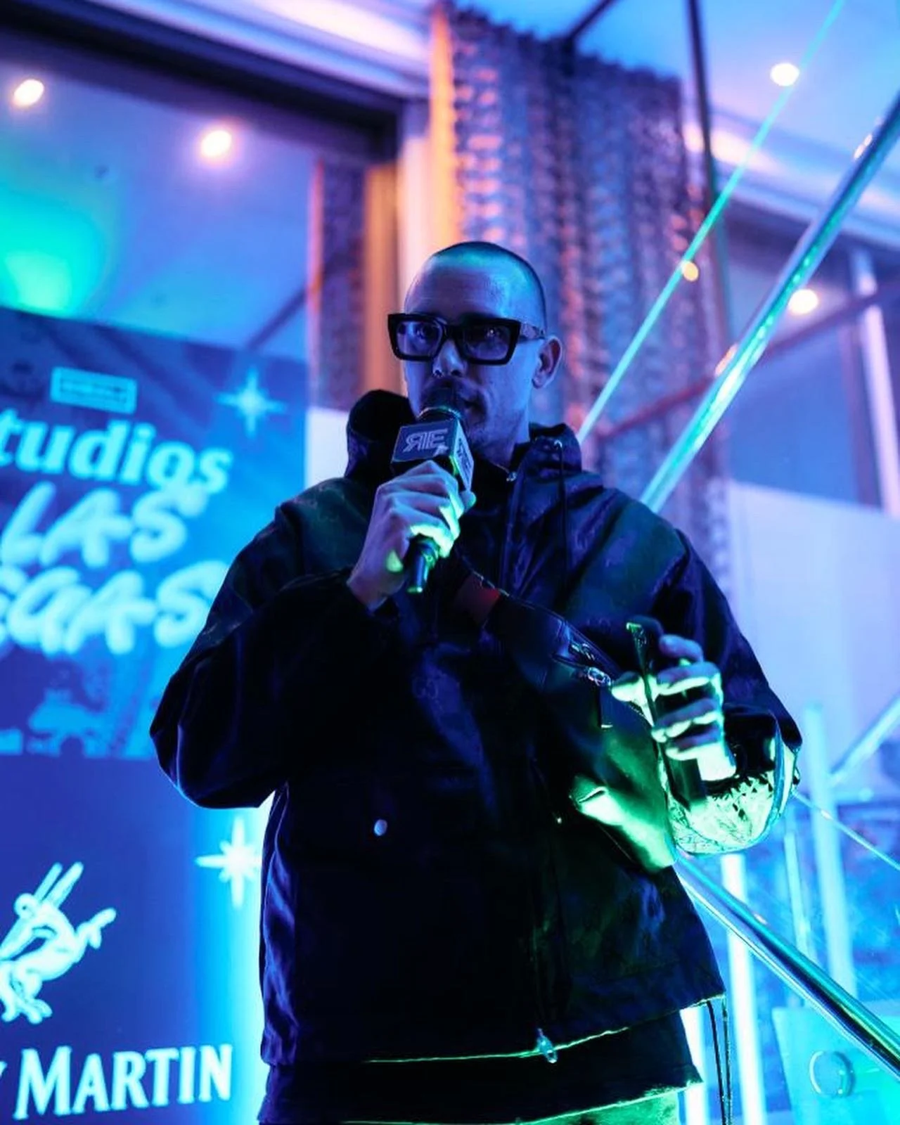 Music and entertainment lawyer Silvino Edward Diaz of Starving Artists at Latin Grammys in Las Vegas, NV